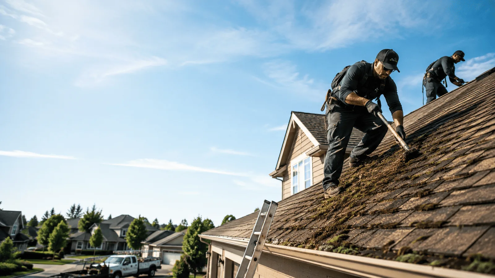 Roof Moss Removal in Shunk, PA near me